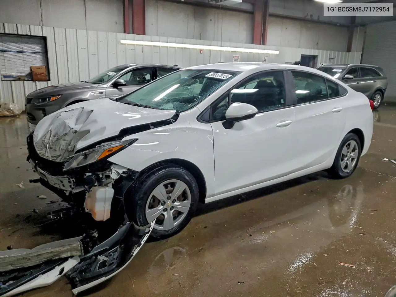1G1BC5SM8J7172954 2018 Chevrolet Cruze Ls