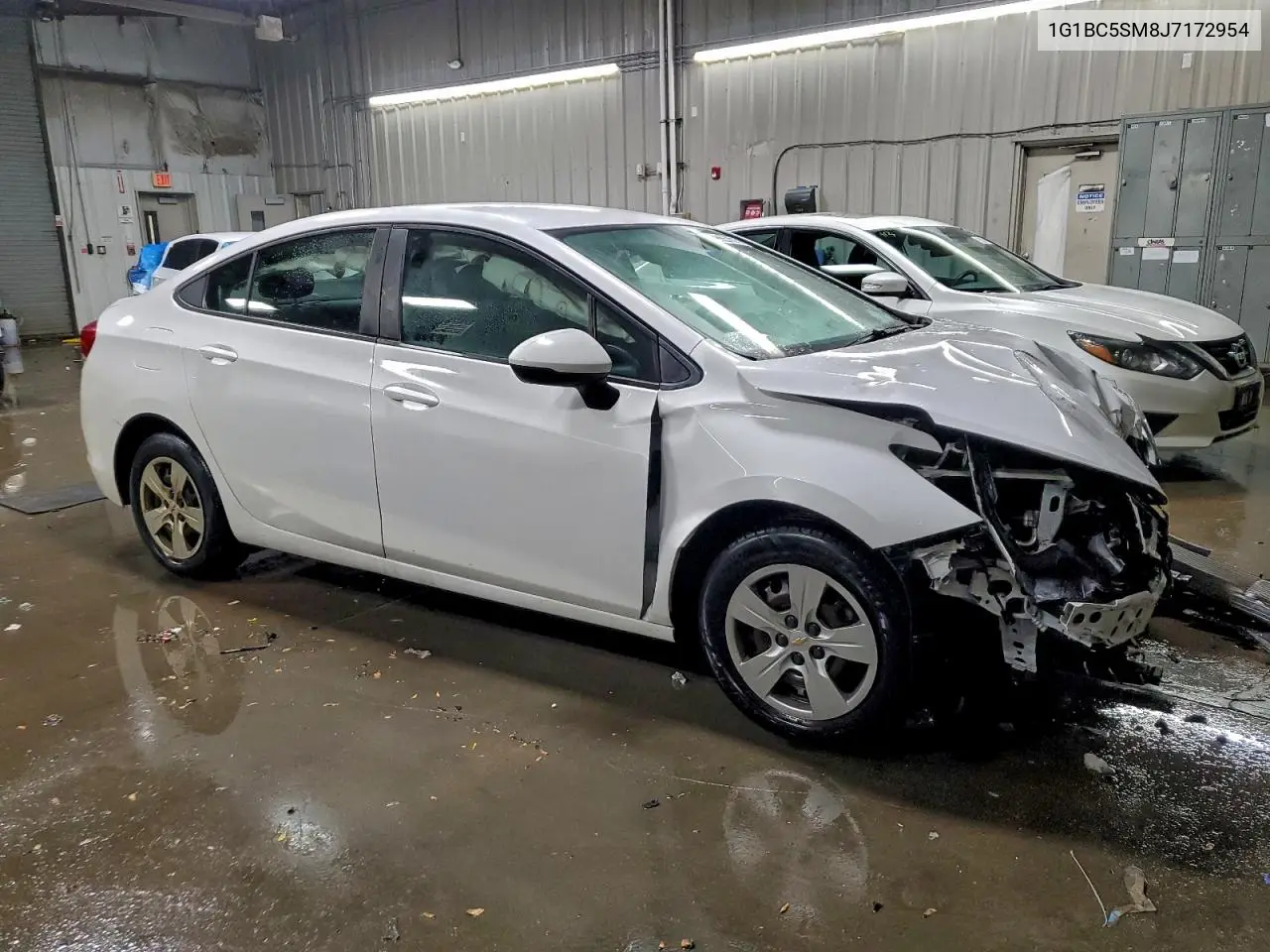 1G1BC5SM8J7172954 2018 Chevrolet Cruze Ls
