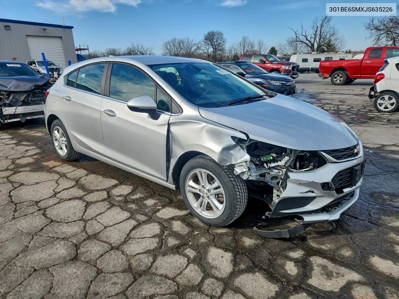 3G1BE6SMXJS635226 2018 Chevrolet Cruze Lt