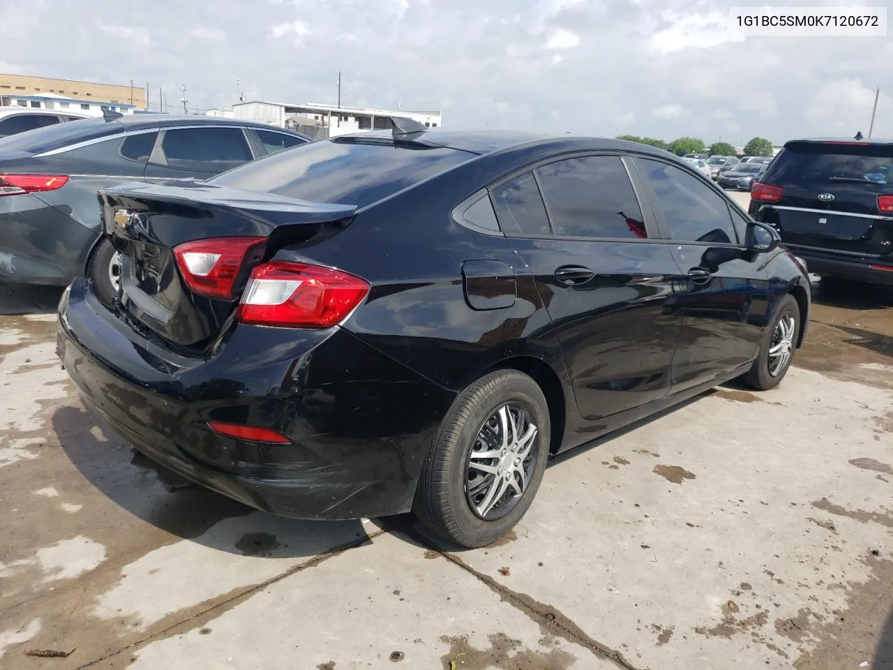 2019 Chevrolet Cruze Ls VIN: 1G1BC5SM0K7120672 Lot: 53490584