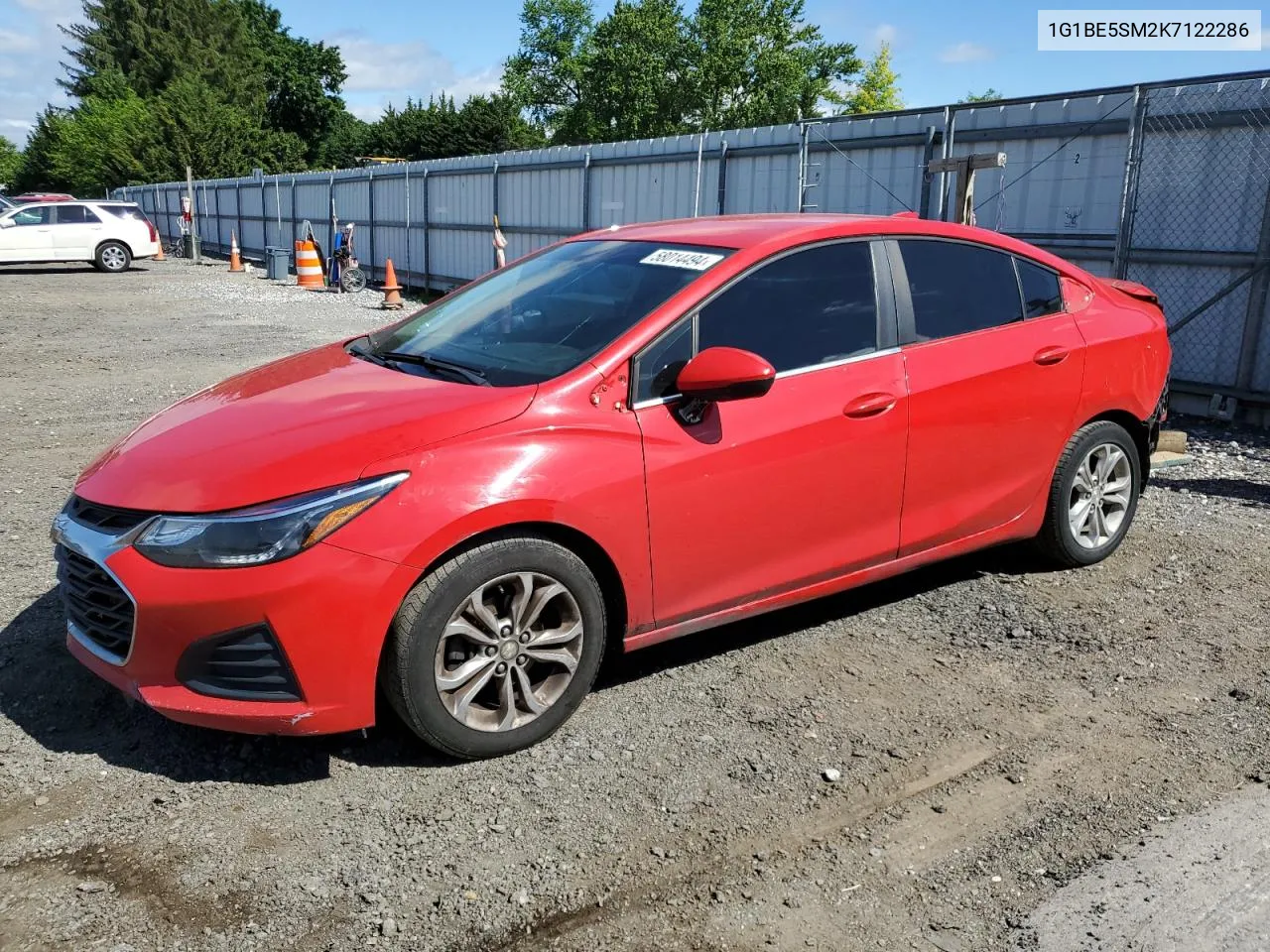 2019 Chevrolet Cruze Lt VIN: 1G1BE5SM2K7122286 Lot: 67111494