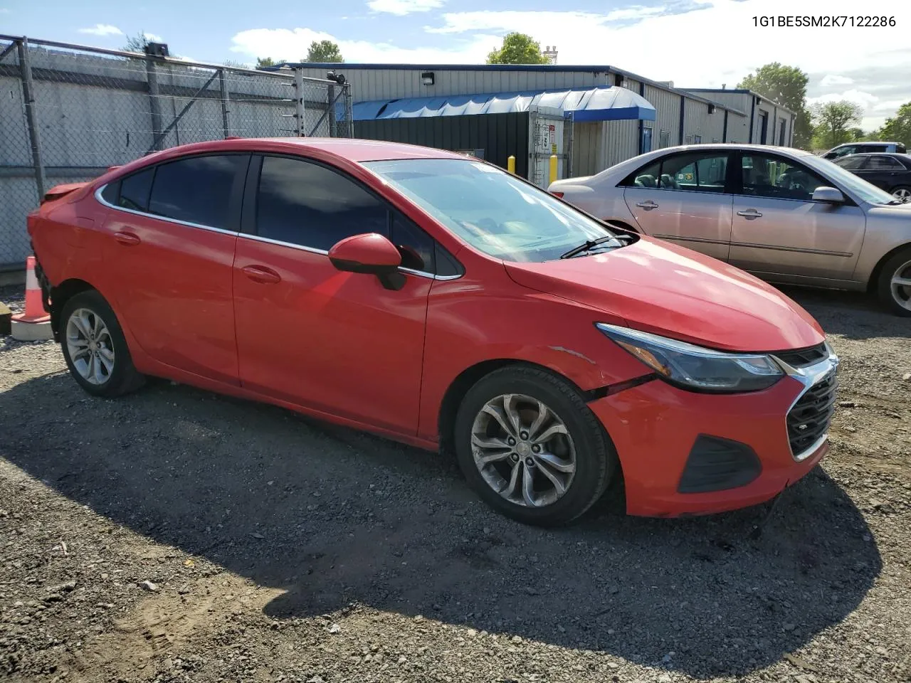 1G1BE5SM2K7122286 2019 Chevrolet Cruze Lt