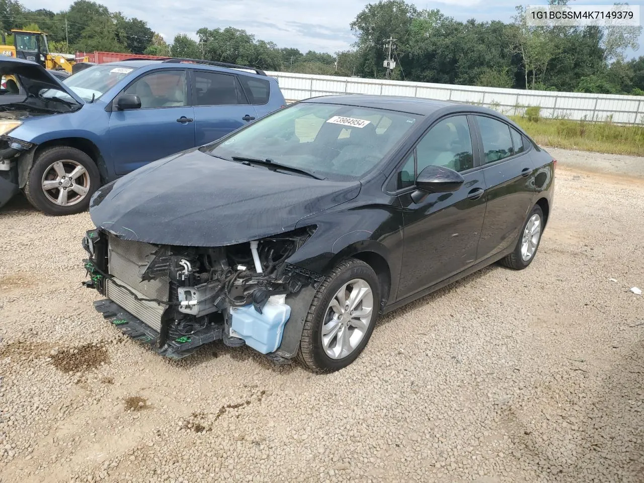 1G1BC5SM4K7149379 2019 Chevrolet Cruze Ls