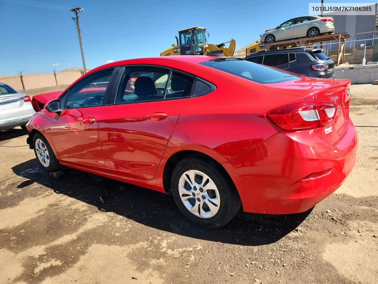 1G1BJ5SM7K7106385 2019 Chevrolet Cruze
