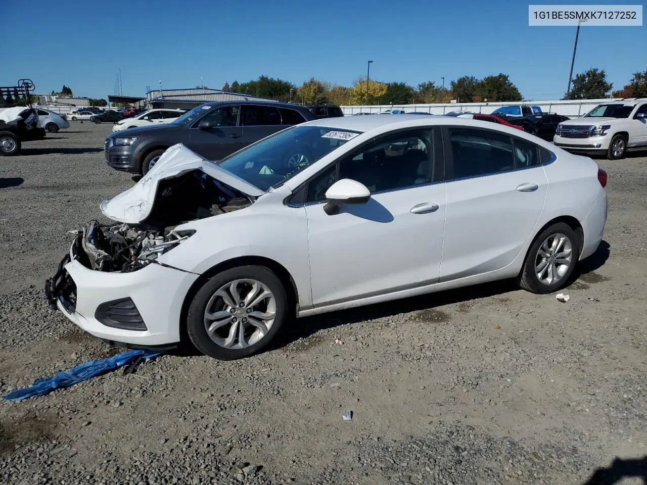 1G1BE5SMXK7127252 2019 Chevrolet Cruze Lt