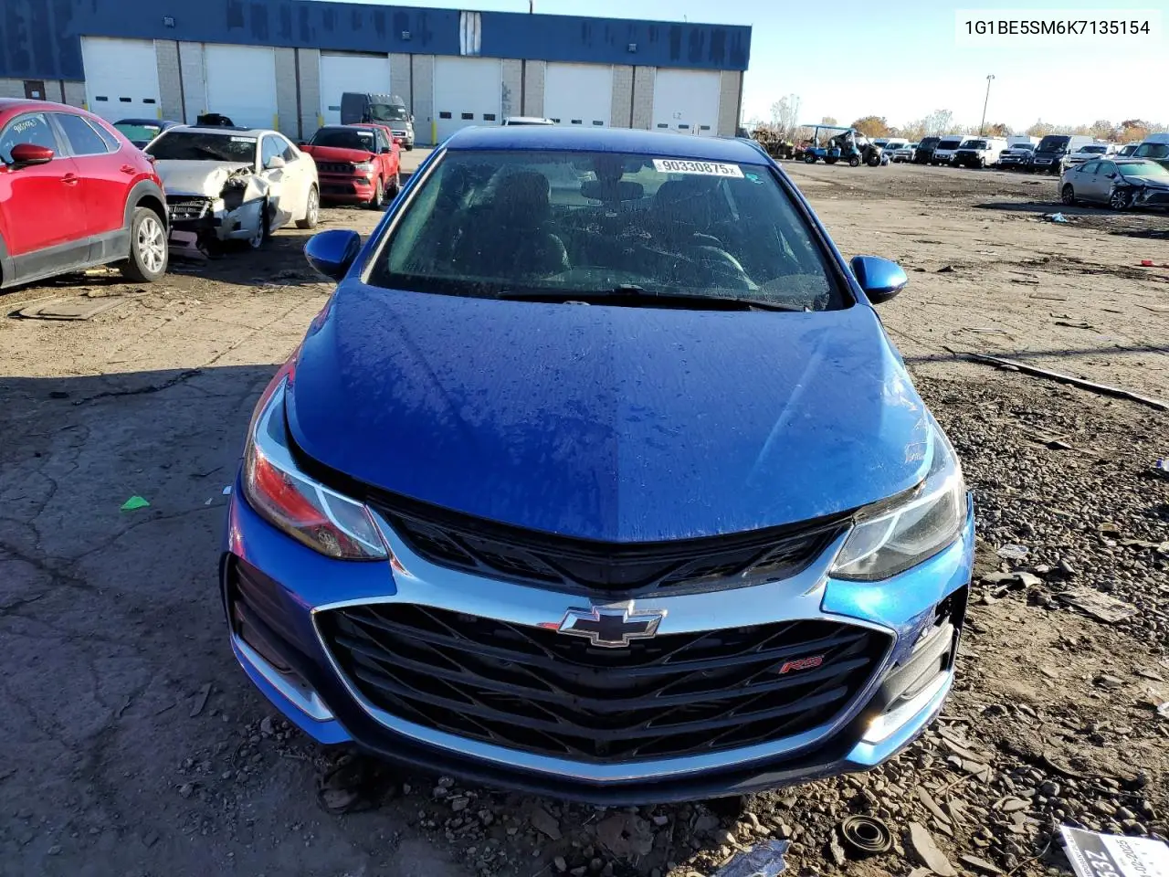 1G1BE5SM6K7135154 2019 Chevrolet Cruze Lt