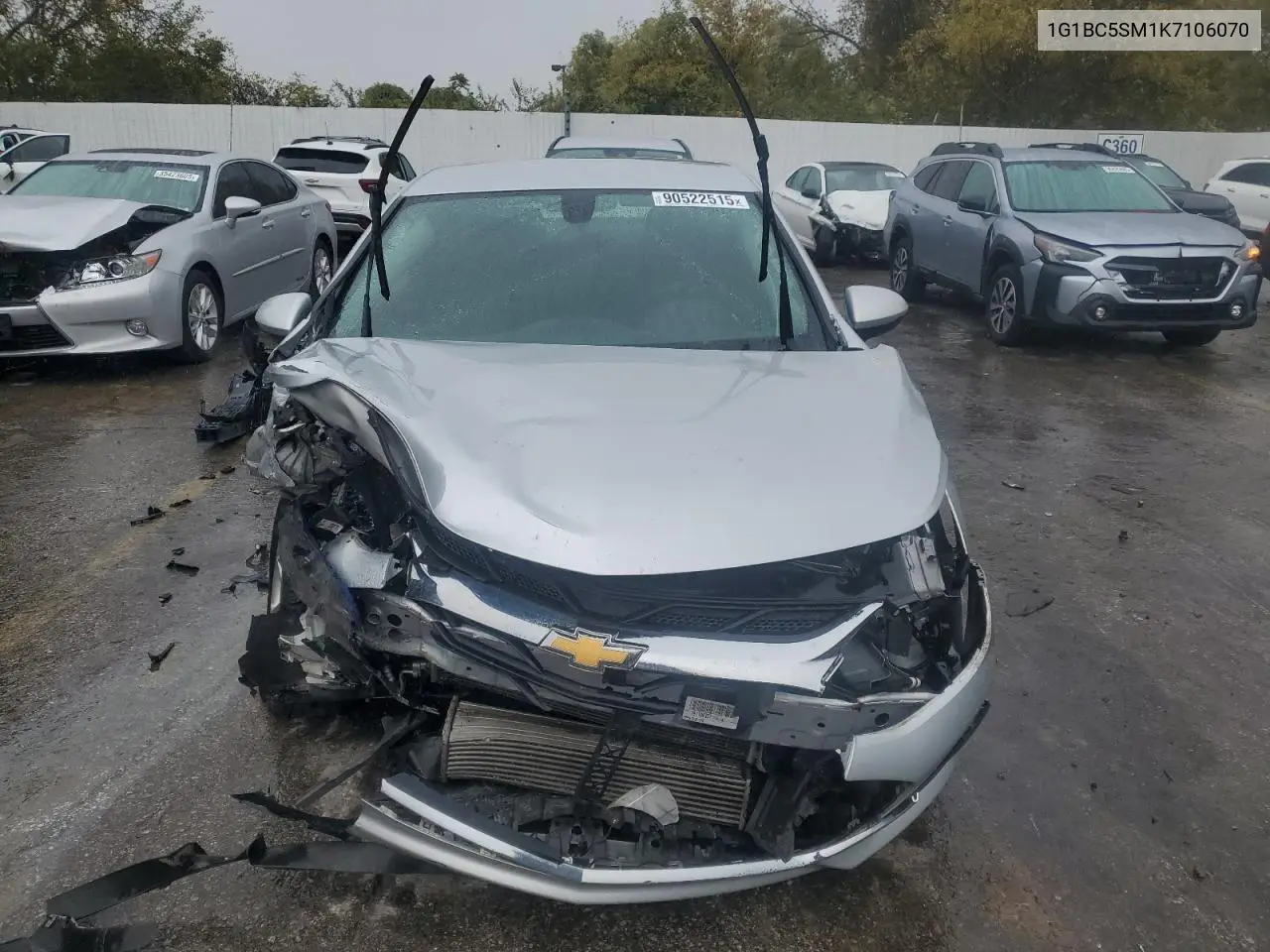 1G1BC5SM1K7106070 2019 Chevrolet Cruze Ls