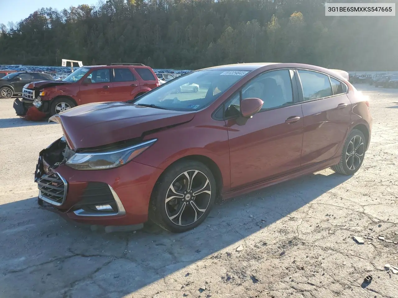 3G1BE6SMXKS547665 2019 Chevrolet Cruze Lt