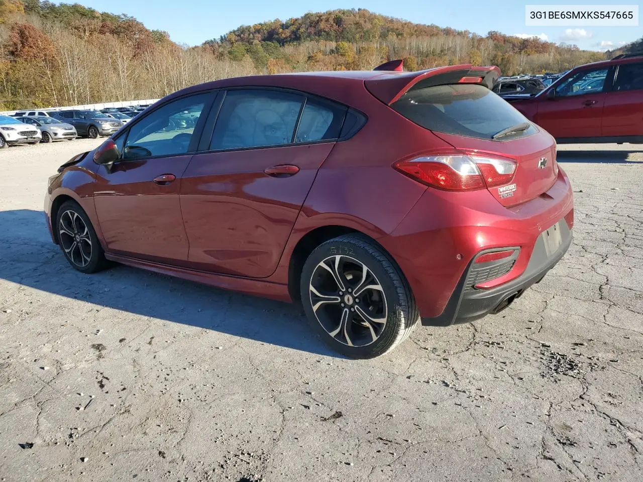 3G1BE6SMXKS547665 2019 Chevrolet Cruze Lt