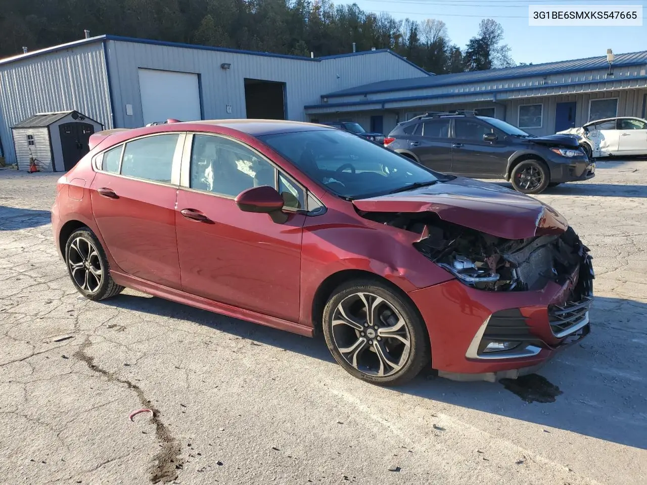 3G1BE6SMXKS547665 2019 Chevrolet Cruze Lt