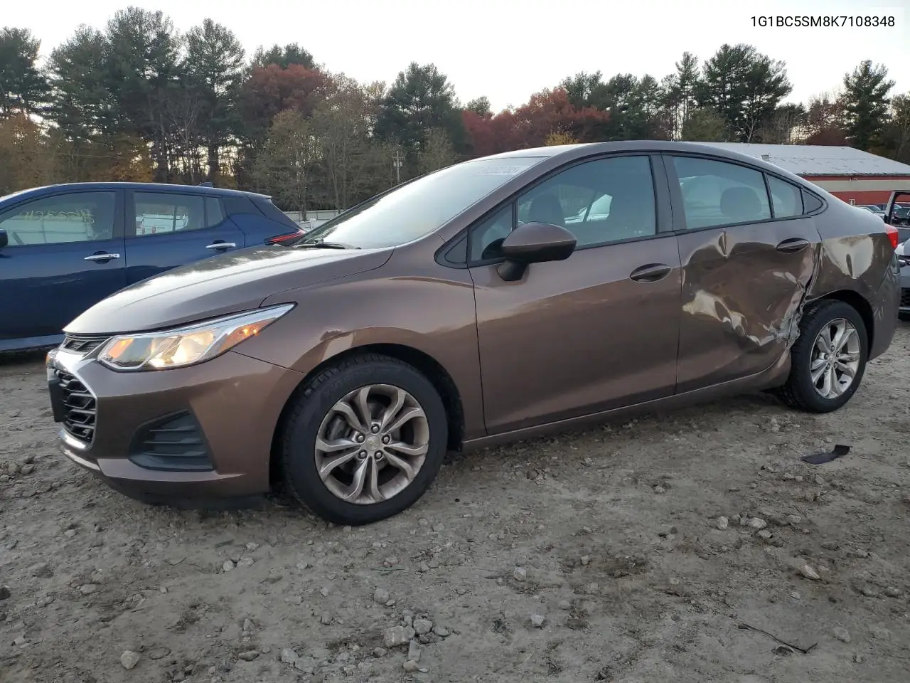 1G1BC5SM8K7108348 2019 Chevrolet Cruze Ls