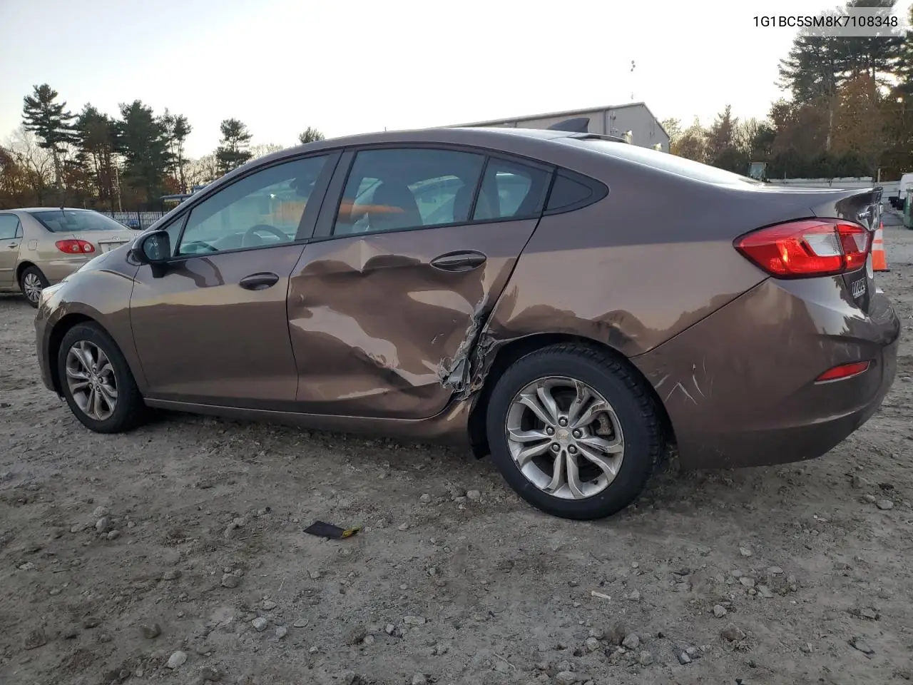 1G1BC5SM8K7108348 2019 Chevrolet Cruze Ls