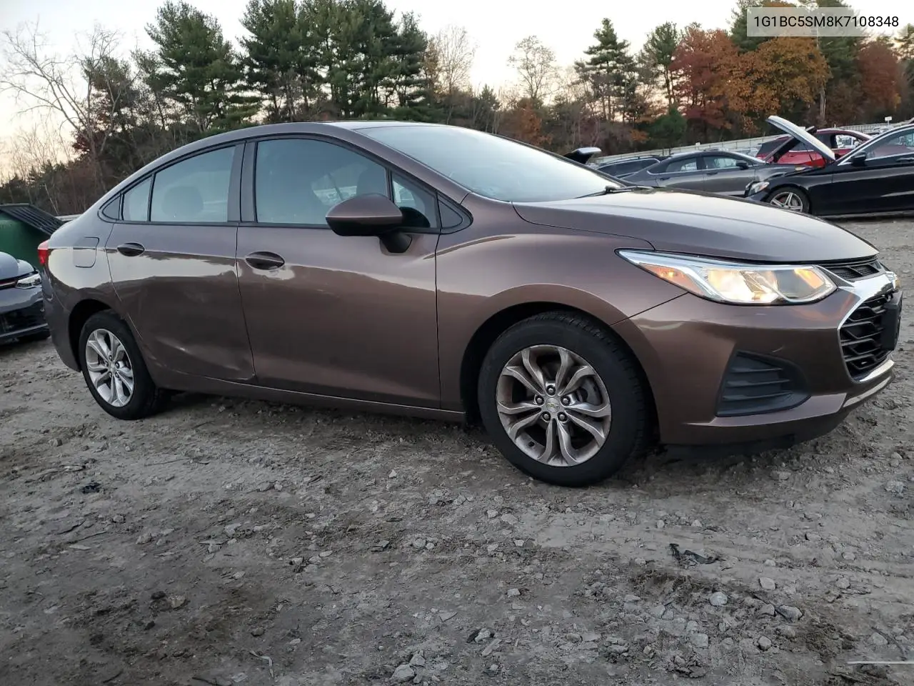 1G1BC5SM8K7108348 2019 Chevrolet Cruze Ls