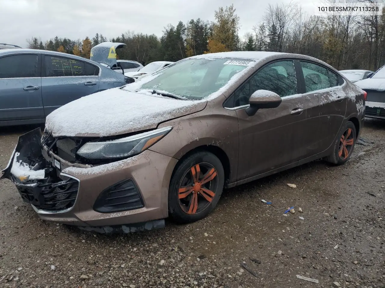 1G1BE5SM7K7113258 2019 Chevrolet Cruze Lt