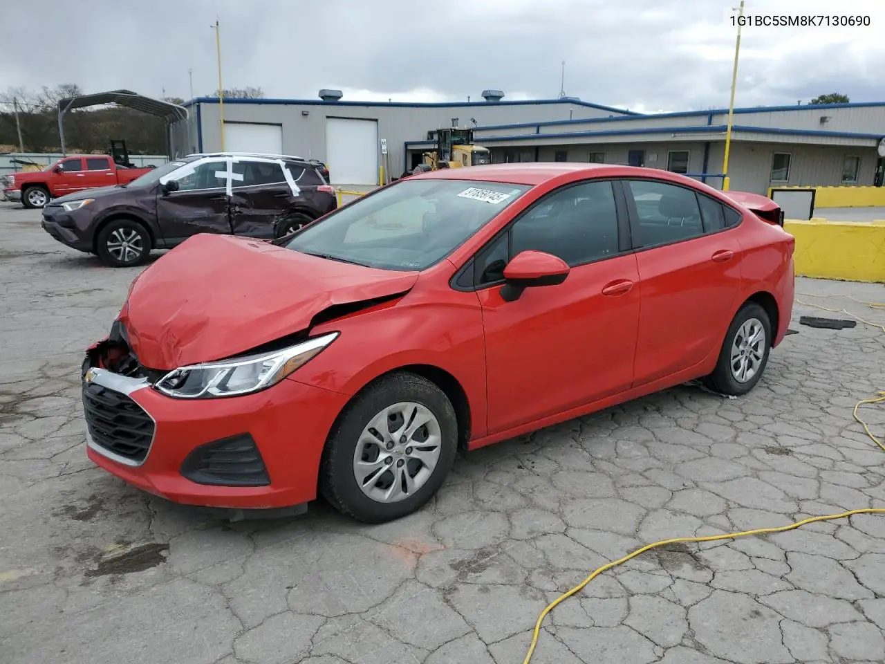 1G1BC5SM8K7130690 2019 Chevrolet Cruze Ls