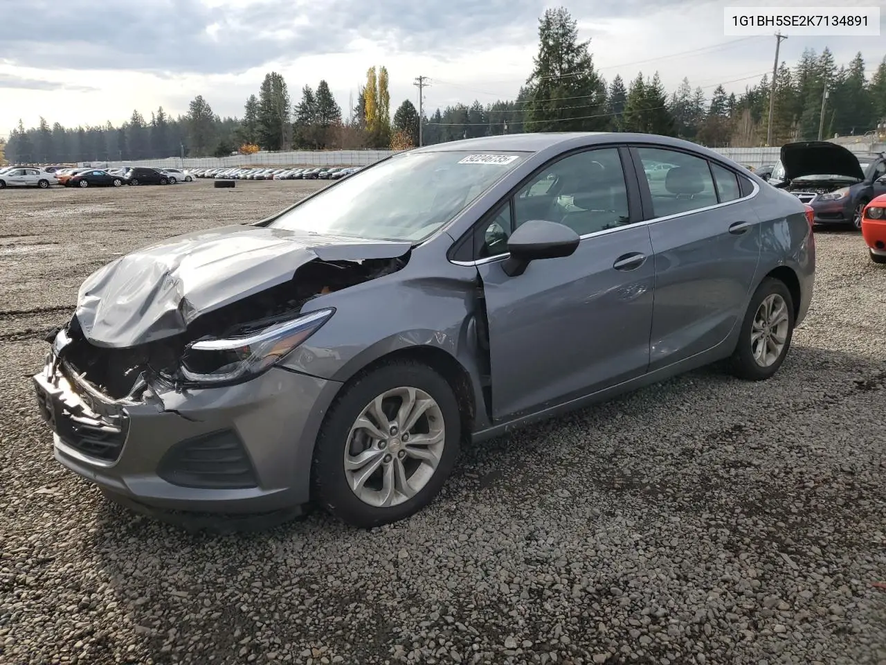 1G1BH5SE2K7134891 2019 Chevrolet Cruze
