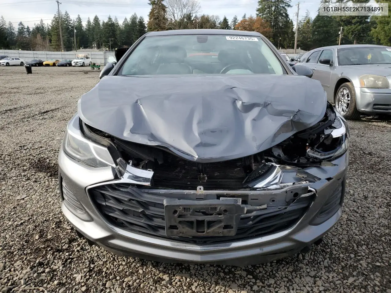 1G1BH5SE2K7134891 2019 Chevrolet Cruze