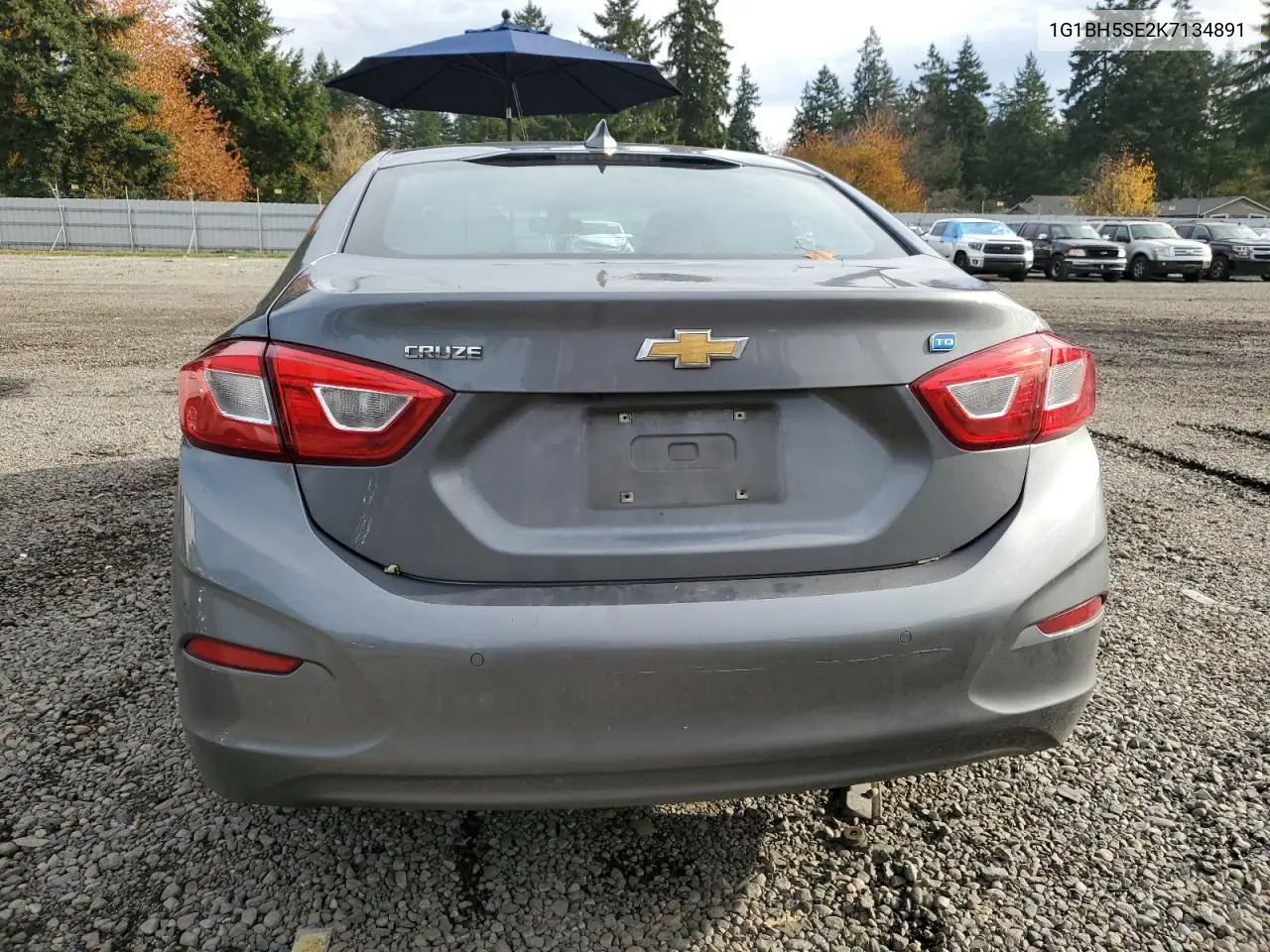 1G1BH5SE2K7134891 2019 Chevrolet Cruze