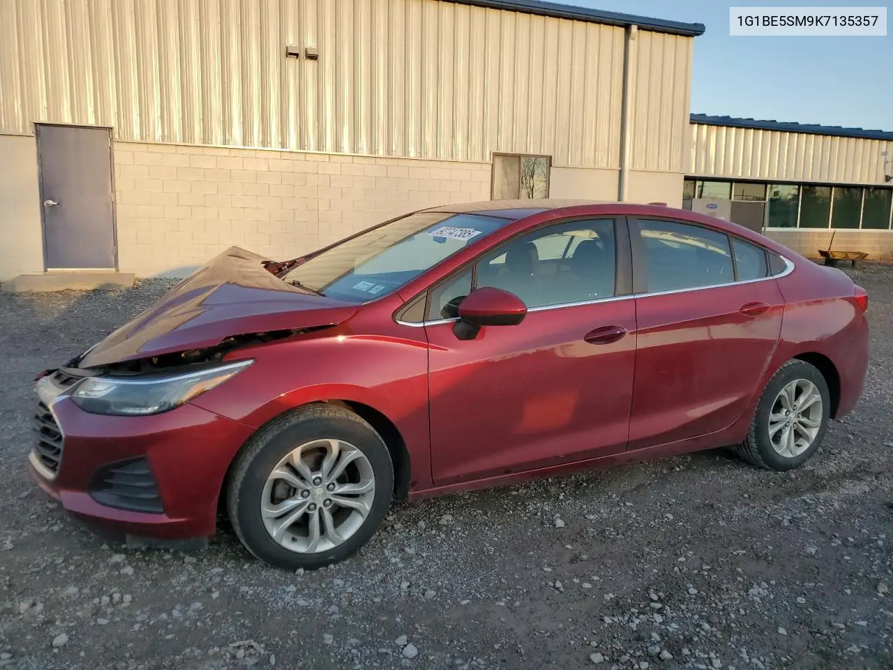 1G1BE5SM9K7135357 2019 Chevrolet Cruze Lt