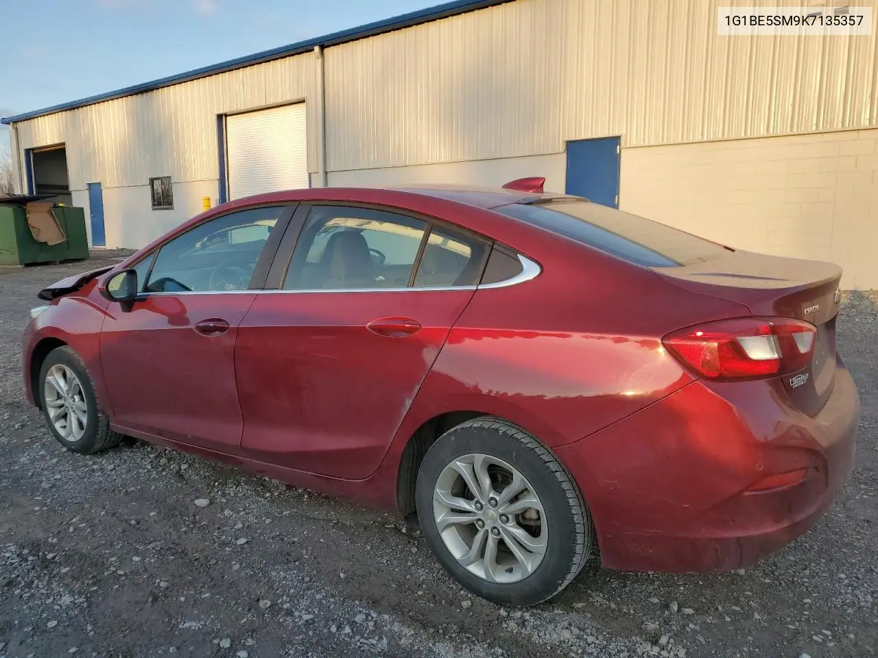 1G1BE5SM9K7135357 2019 Chevrolet Cruze Lt