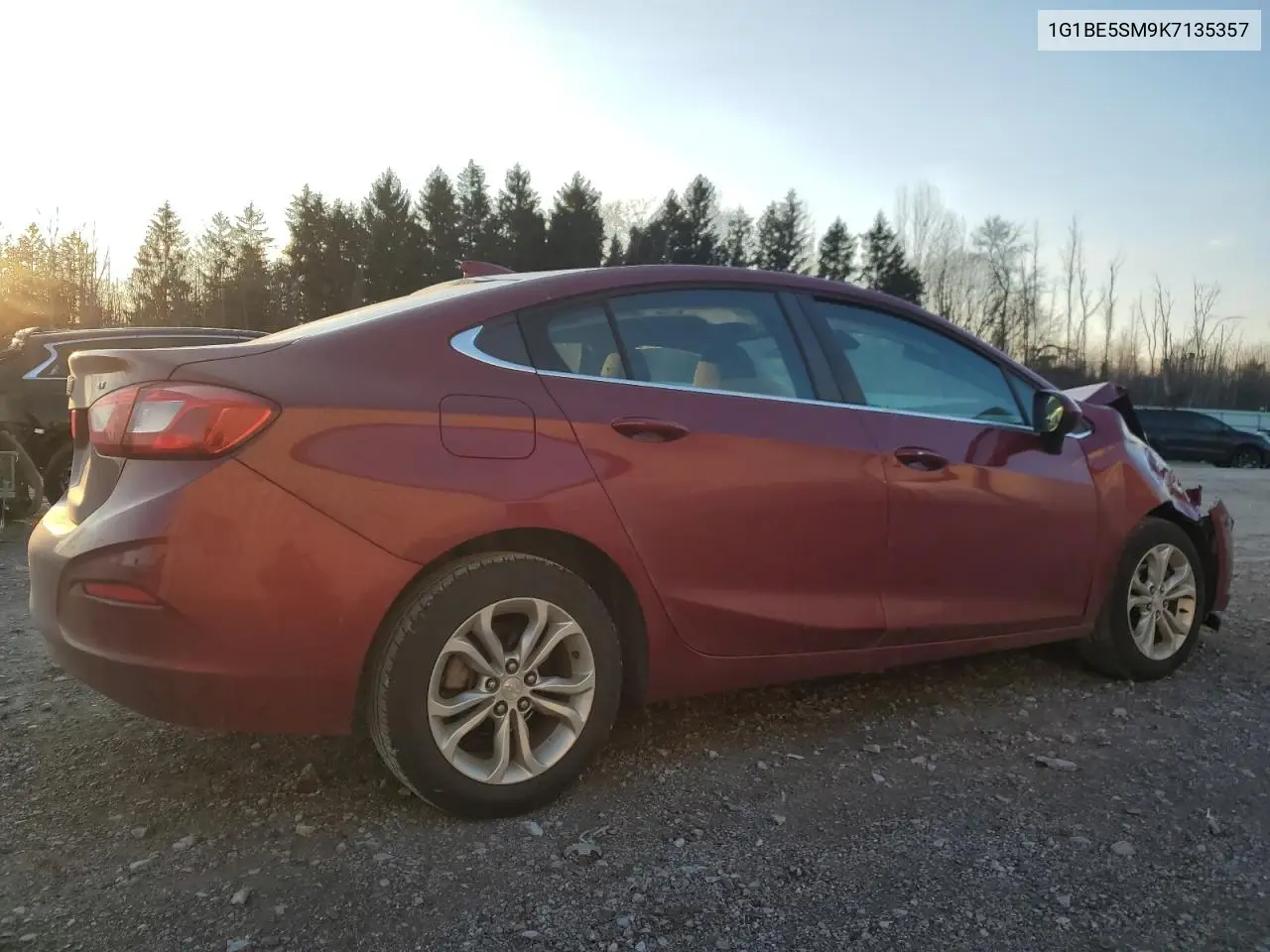 1G1BE5SM9K7135357 2019 Chevrolet Cruze Lt