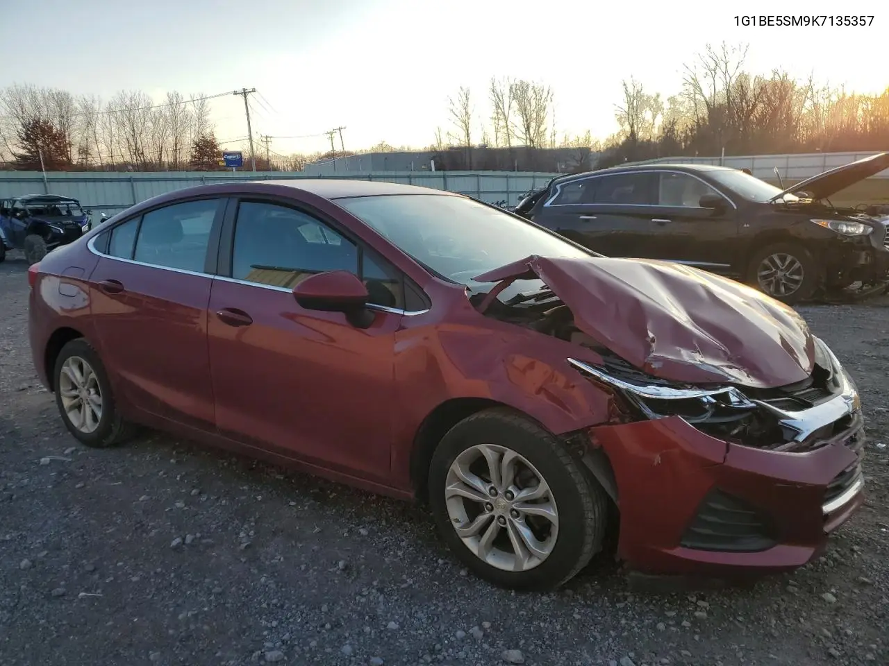 1G1BE5SM9K7135357 2019 Chevrolet Cruze Lt
