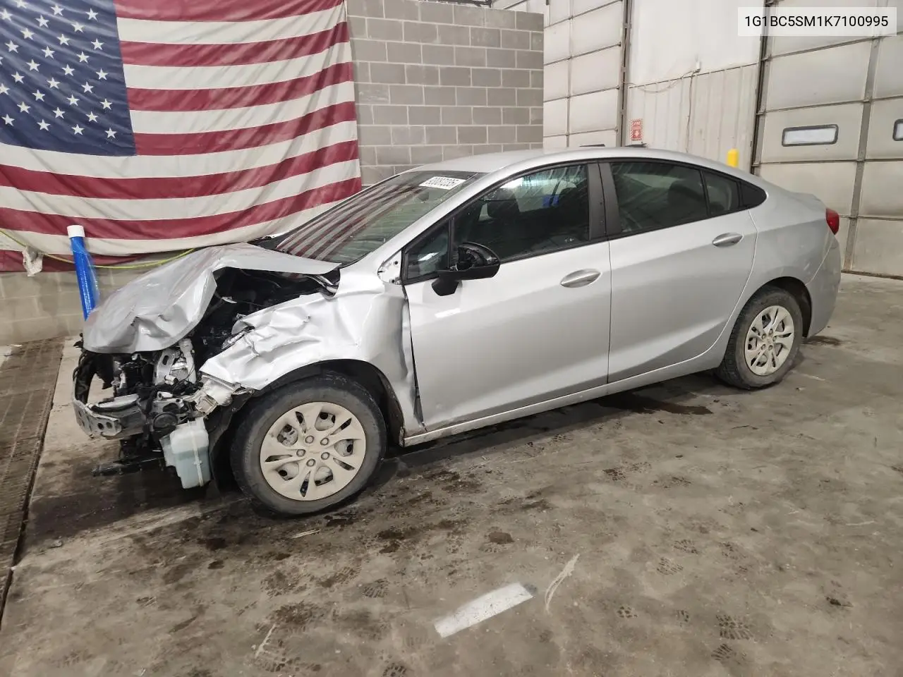 1G1BC5SM1K7100995 2019 Chevrolet Cruze Ls