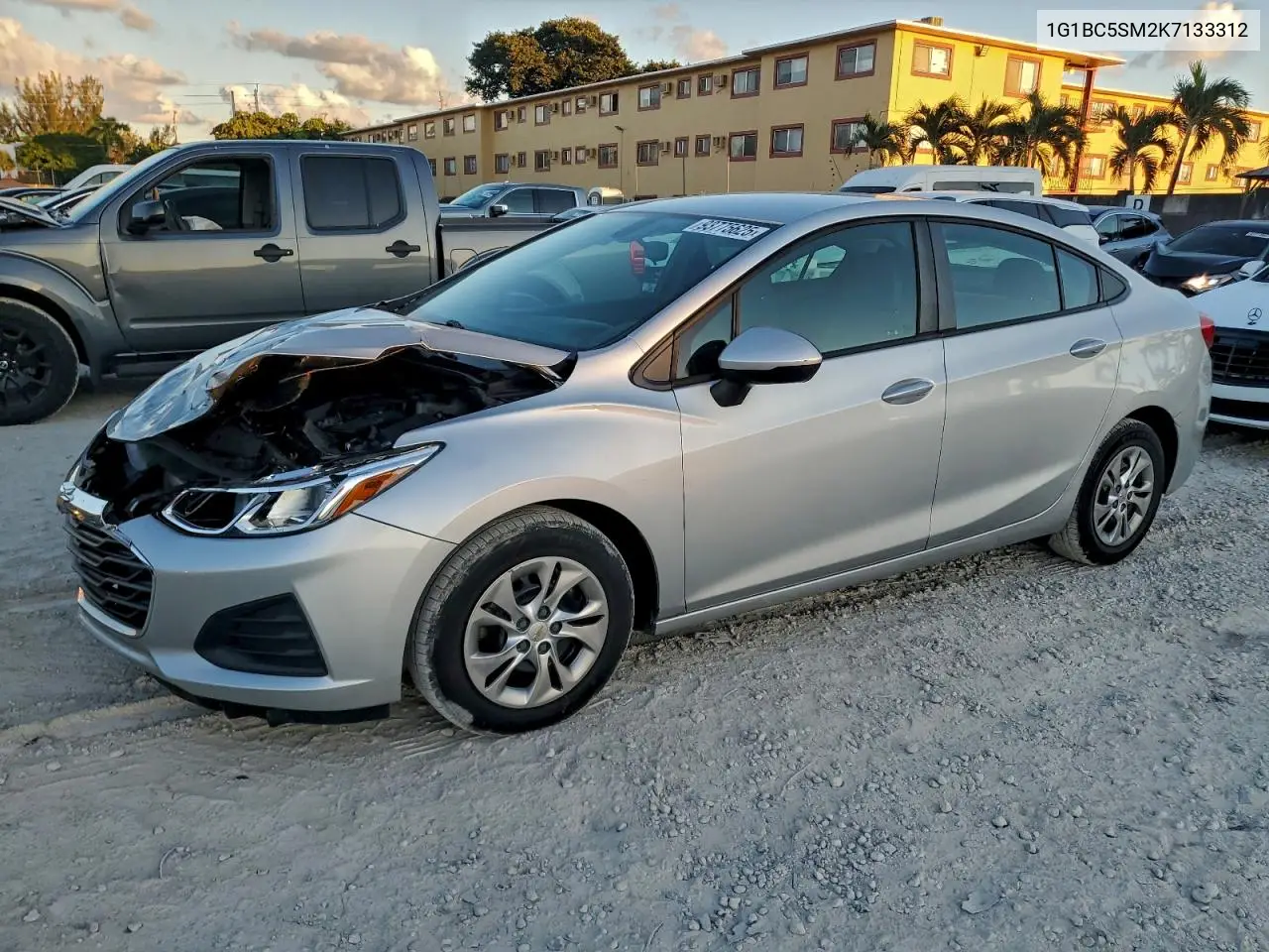 1G1BC5SM2K7133312 2019 Chevrolet Cruze Ls