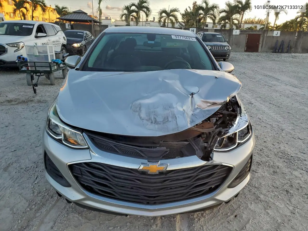 1G1BC5SM2K7133312 2019 Chevrolet Cruze Ls