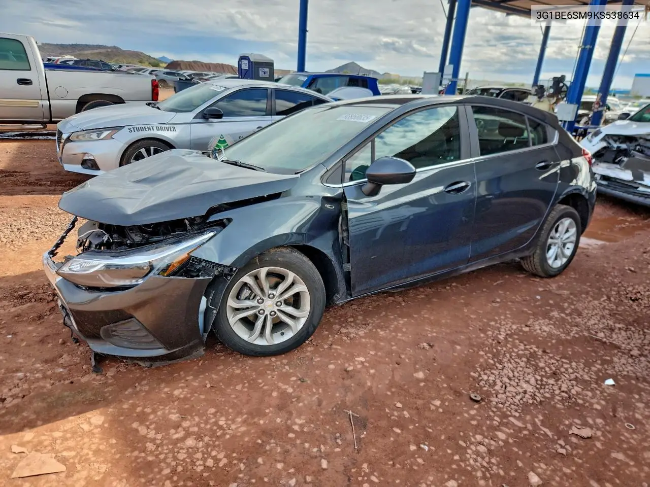 3G1BE6SM9KS538634 2019 Chevrolet Cruze Lt