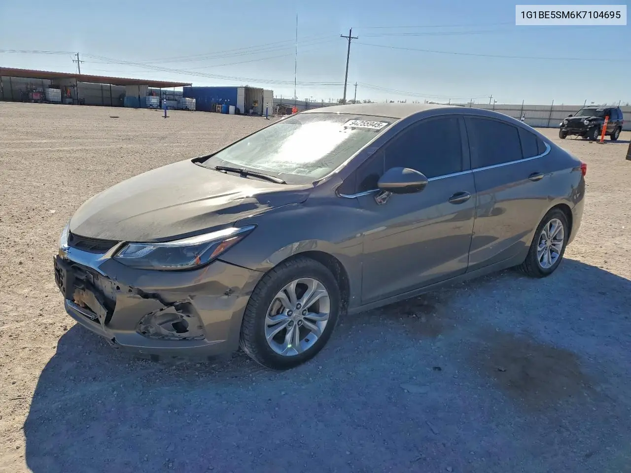 1G1BE5SM6K7104695 2019 Chevrolet Cruze Lt
