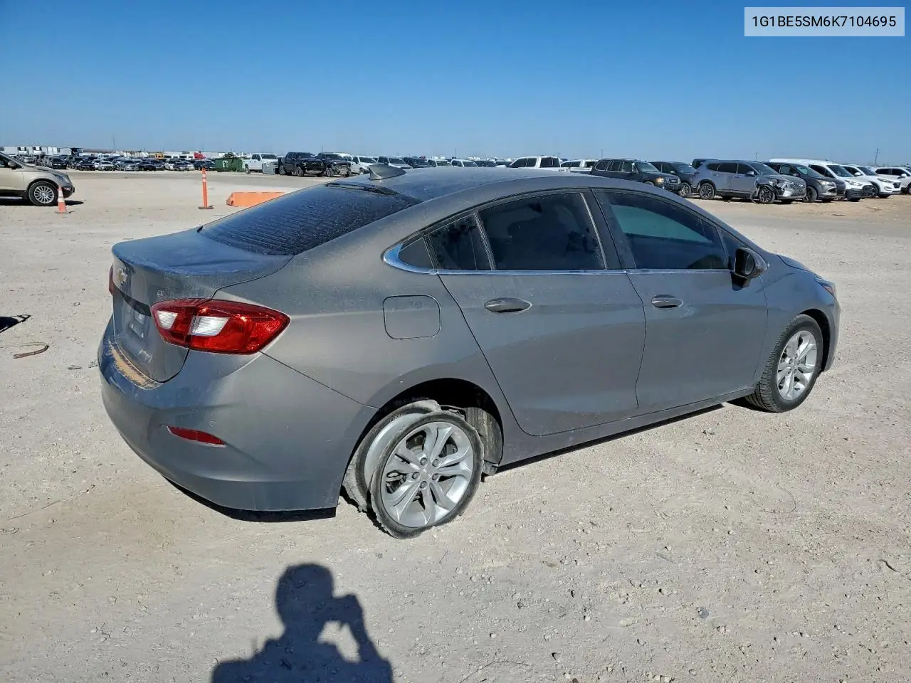 1G1BE5SM6K7104695 2019 Chevrolet Cruze Lt