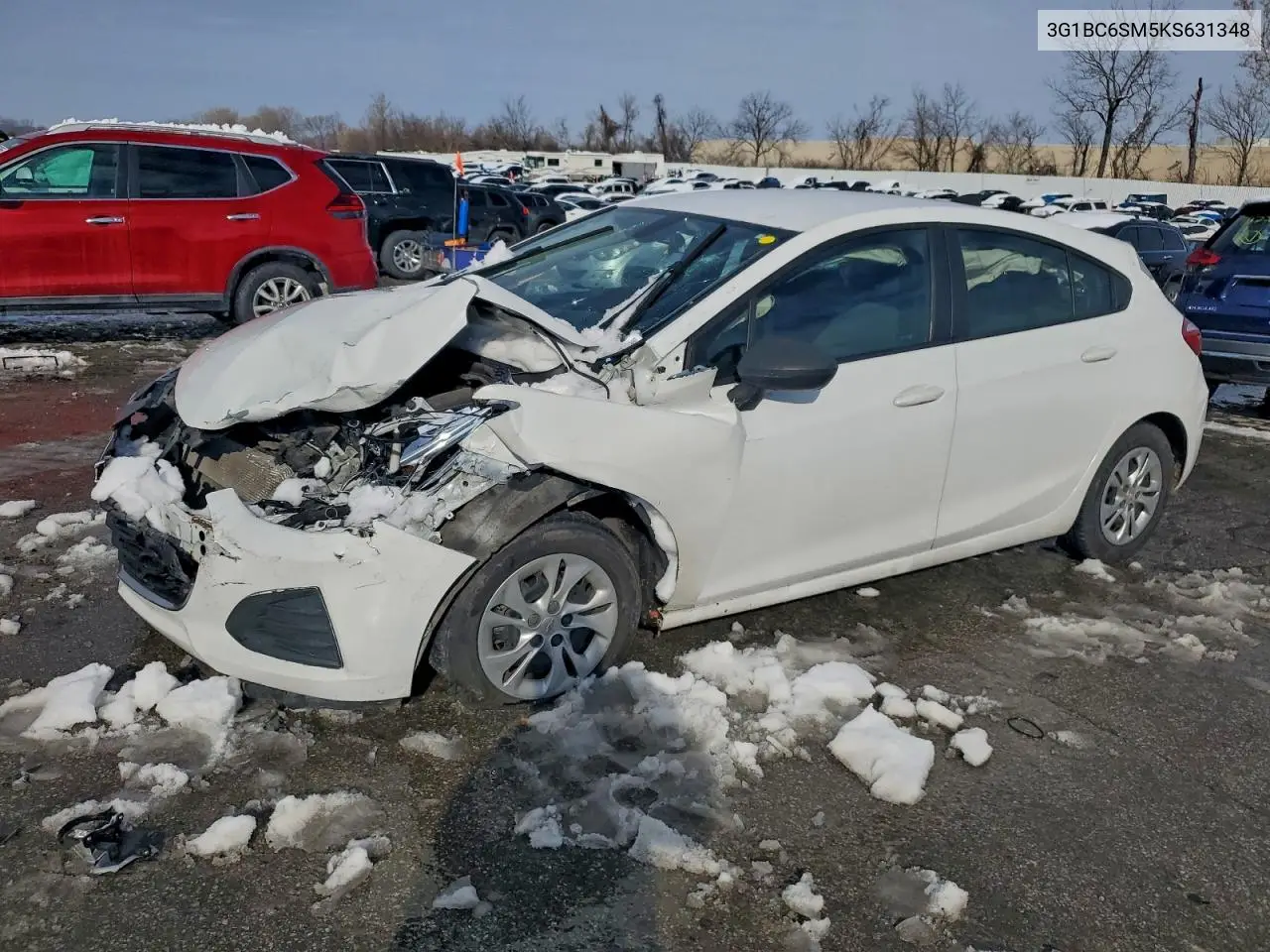 3G1BC6SM5KS631348 2019 Chevrolet Cruze Ls