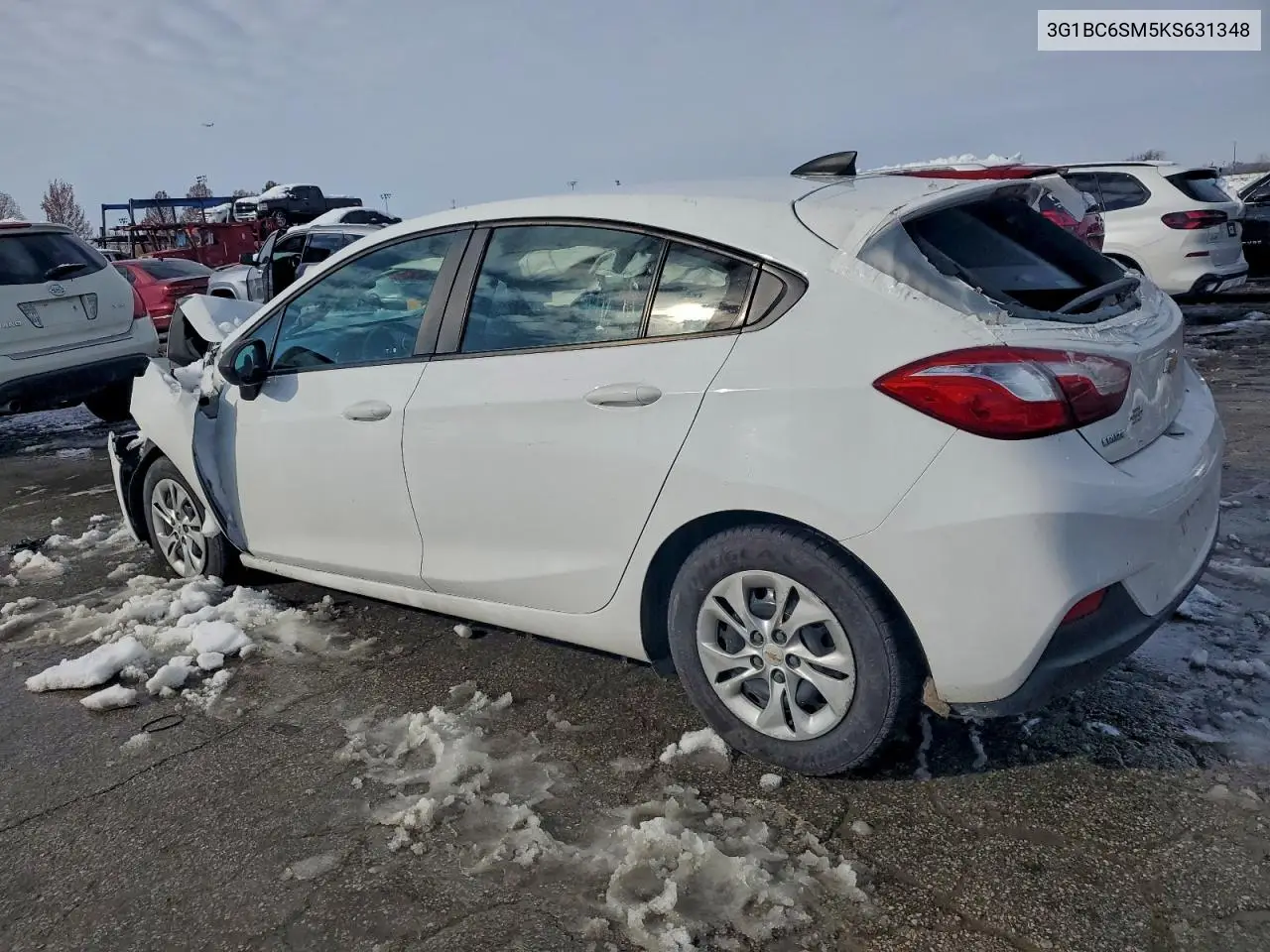 3G1BC6SM5KS631348 2019 Chevrolet Cruze Ls
