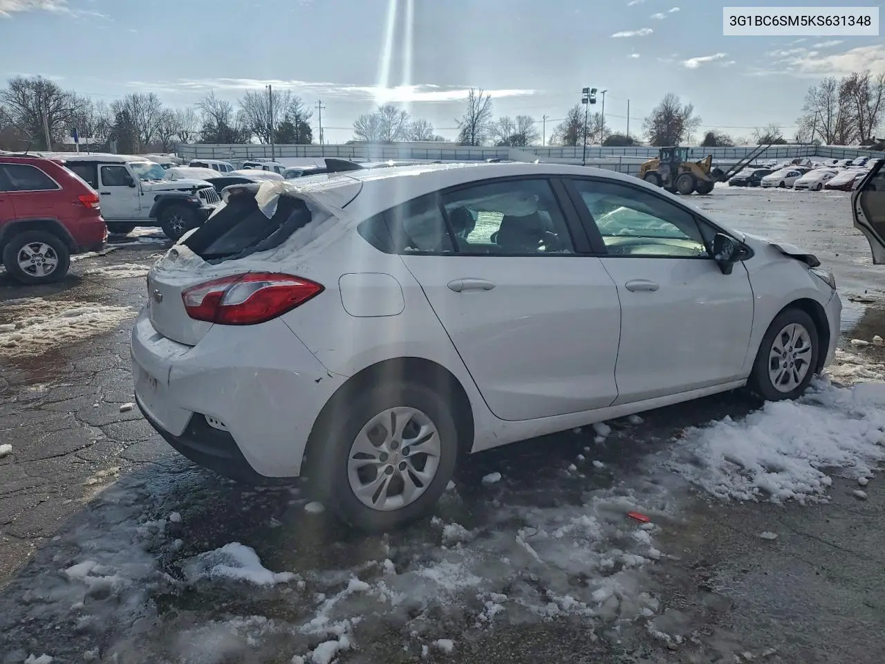 3G1BC6SM5KS631348 2019 Chevrolet Cruze Ls