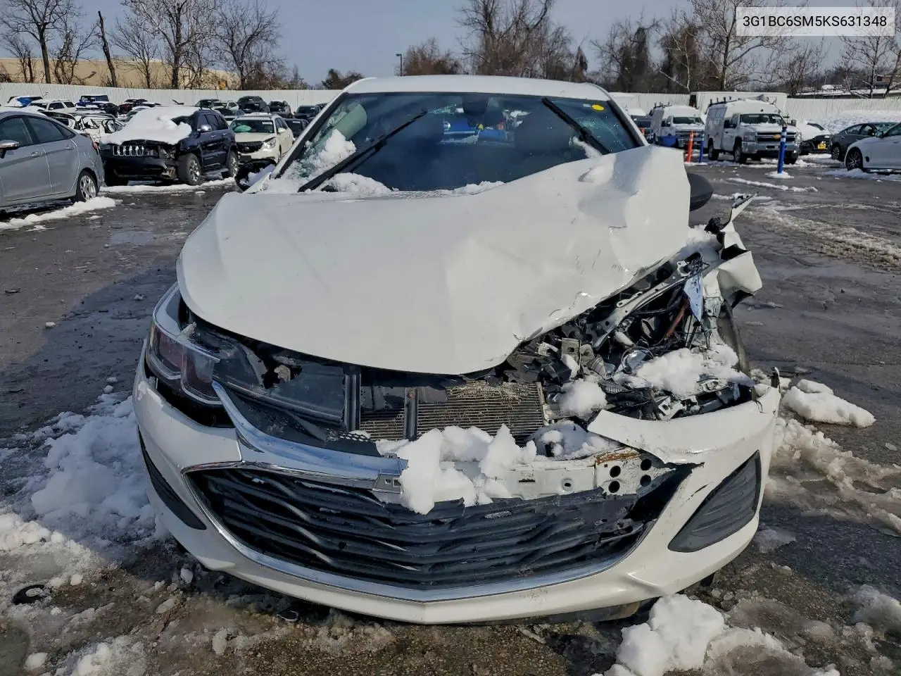 3G1BC6SM5KS631348 2019 Chevrolet Cruze Ls