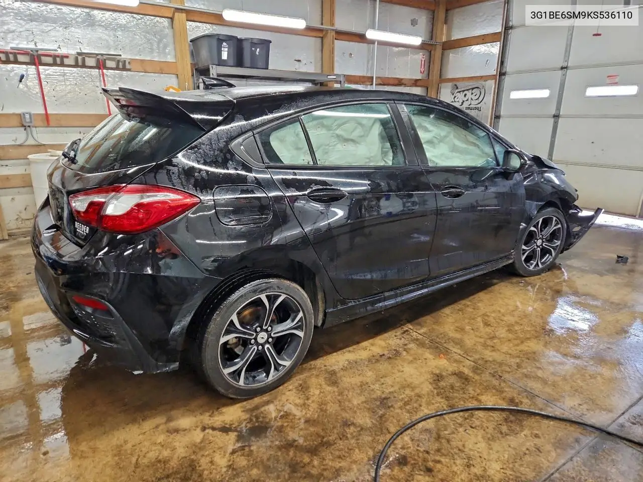 3G1BE6SM9KS536110 2019 Chevrolet Cruze Lt