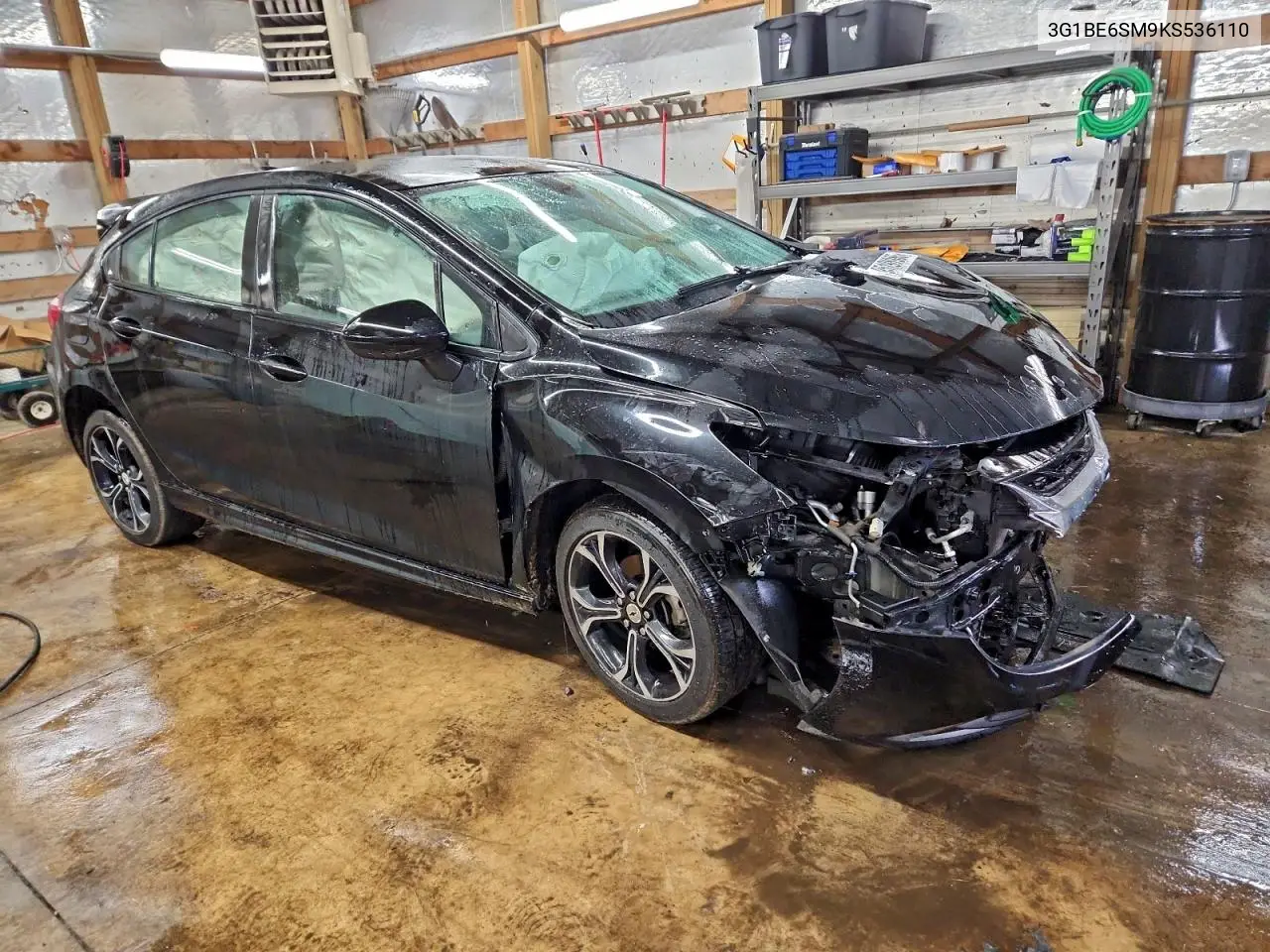3G1BE6SM9KS536110 2019 Chevrolet Cruze Lt
