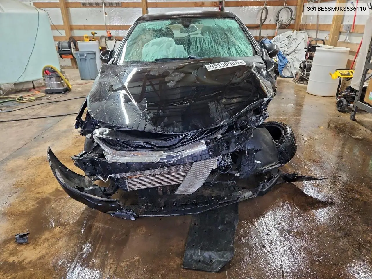 3G1BE6SM9KS536110 2019 Chevrolet Cruze Lt