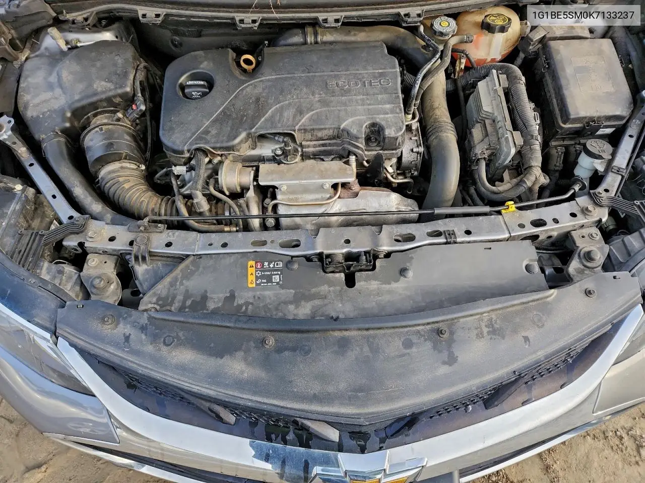 1G1BE5SM0K7133237 2019 Chevrolet Cruze Lt