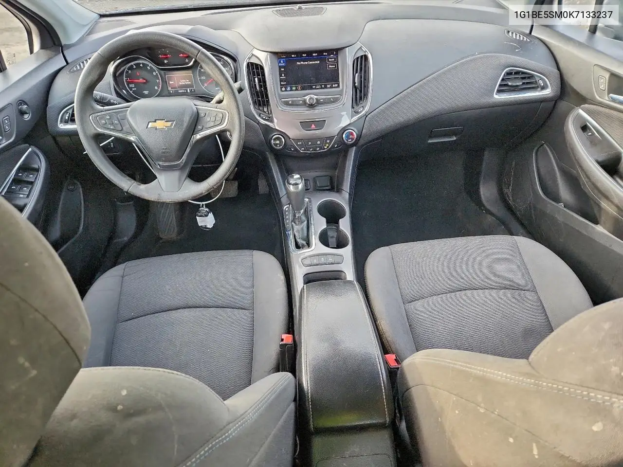1G1BE5SM0K7133237 2019 Chevrolet Cruze Lt