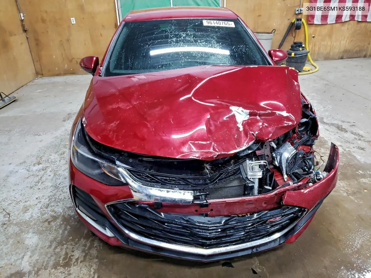 3G1BE6SM1KS593188 2019 Chevrolet Cruze Lt