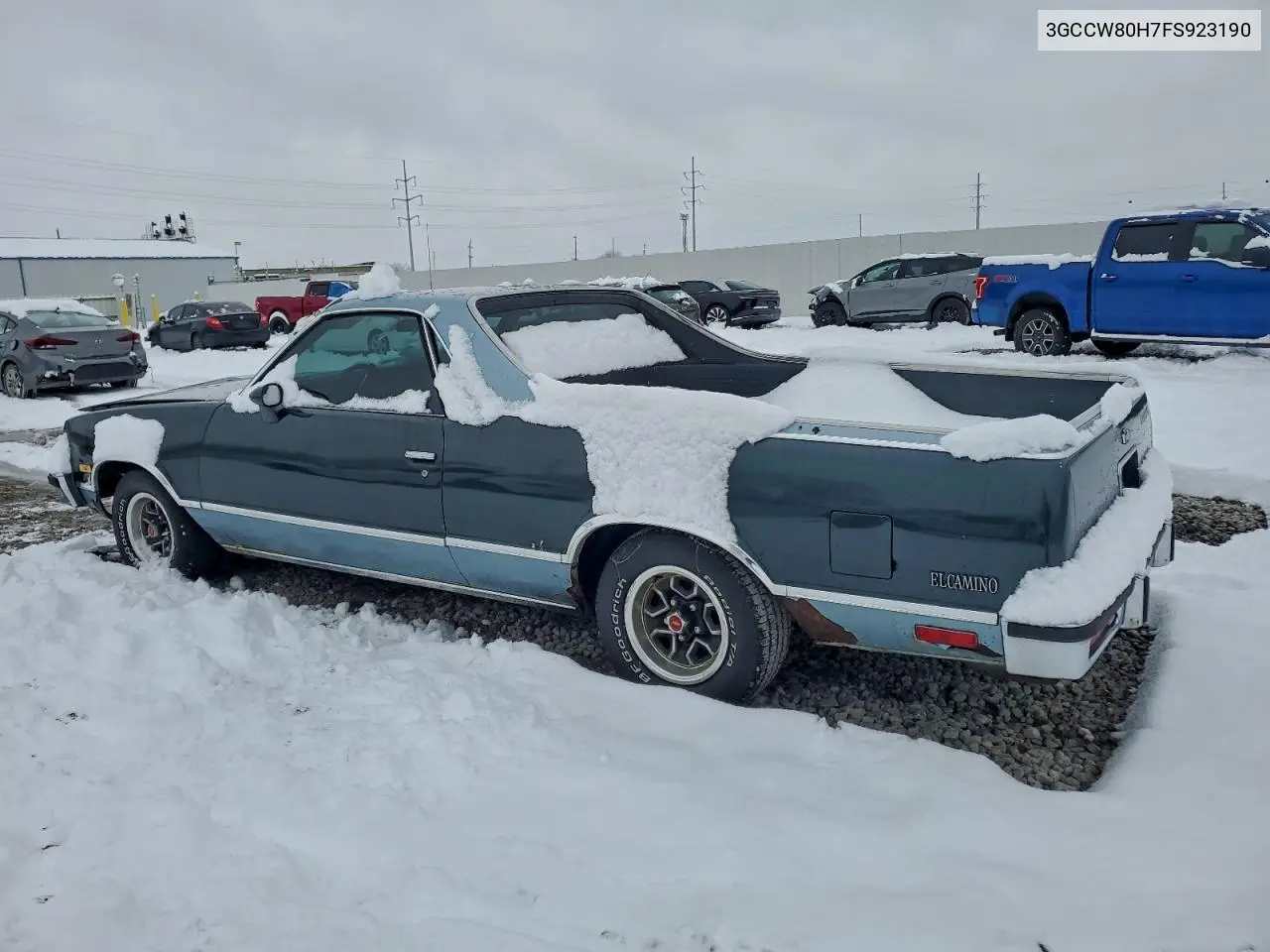 3GCCW80H7FS923190 1985 Chevrolet El Camino
