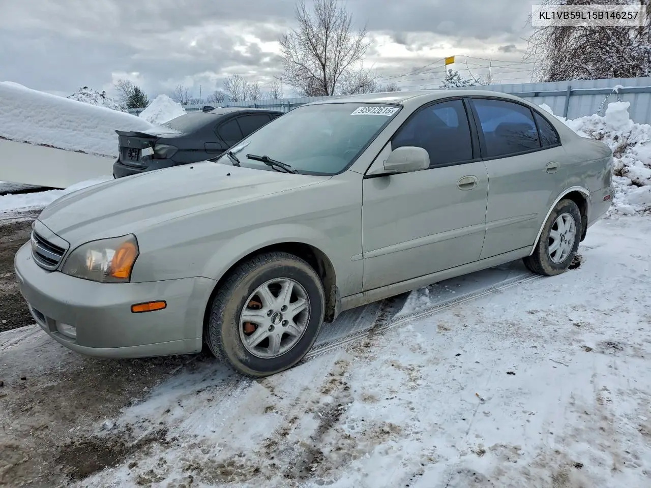 2005 Chevrolet Epica Ls VIN: KL1VB59L15B146257 Lot: 93912615