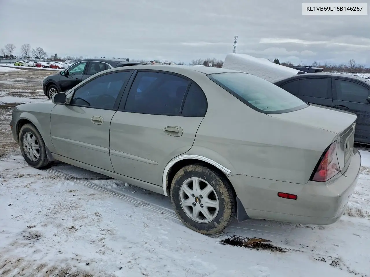 2005 Chevrolet Epica Ls VIN: KL1VB59L15B146257 Lot: 93912615