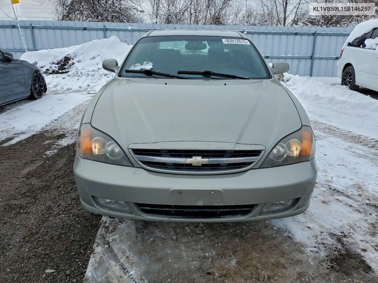 2005 Chevrolet Epica Ls VIN: KL1VB59L15B146257 Lot: 93912615