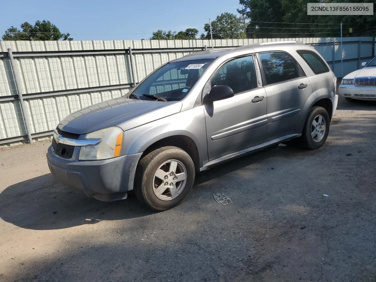 2CNDL13F856155095 2005 Chevrolet Equinox Ls