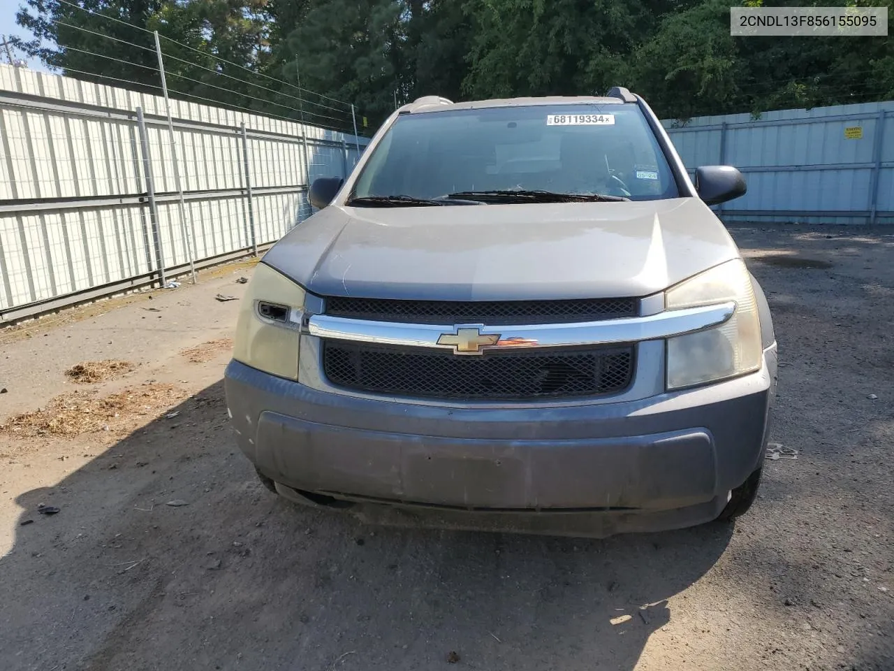 2CNDL13F856155095 2005 Chevrolet Equinox Ls