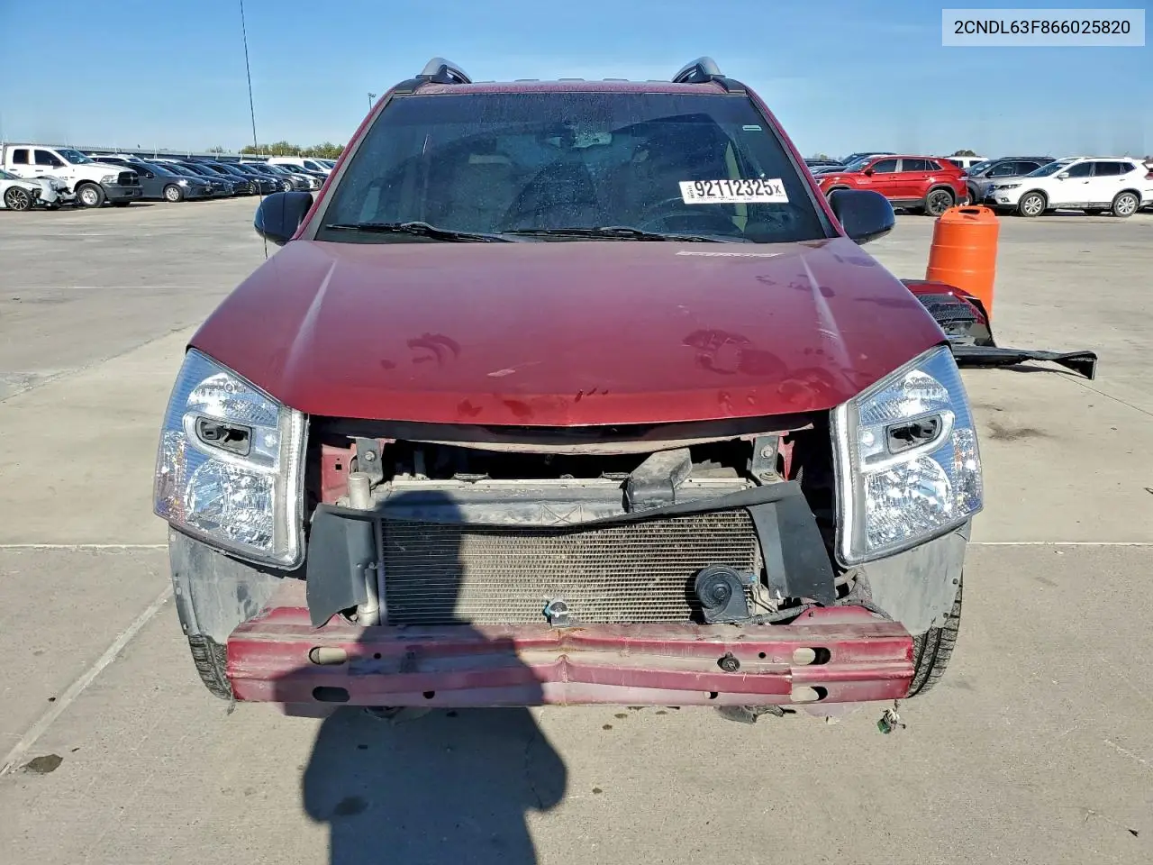 2CNDL63F866025820 2006 Chevrolet Equinox Lt