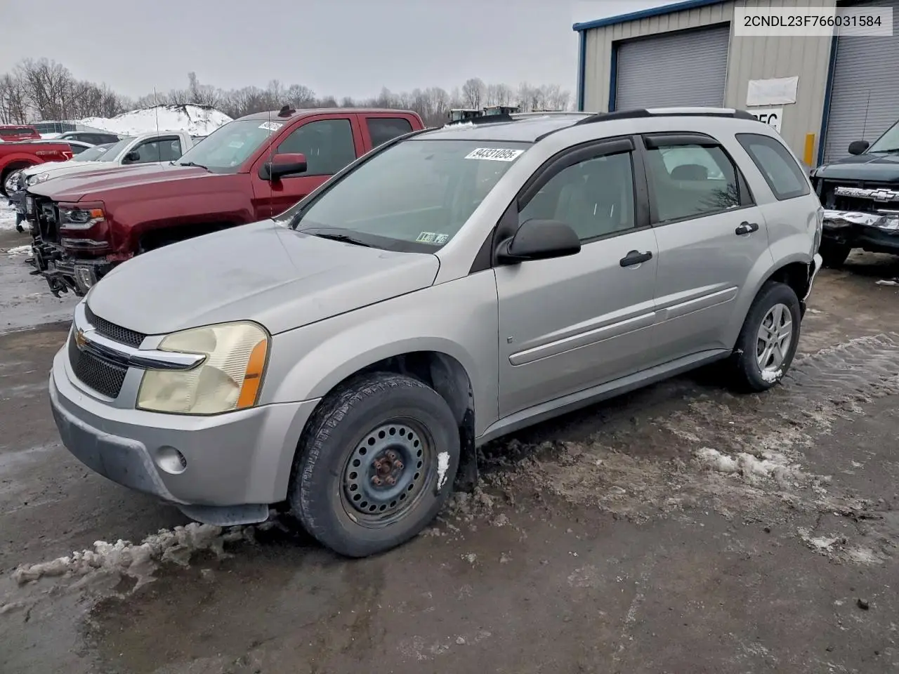 2CNDL23F766031584 2006 Chevrolet Equinox Ls